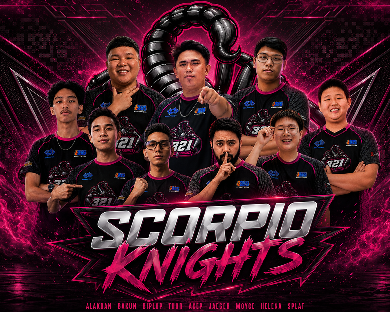 321 - Scorpio Knights poster
